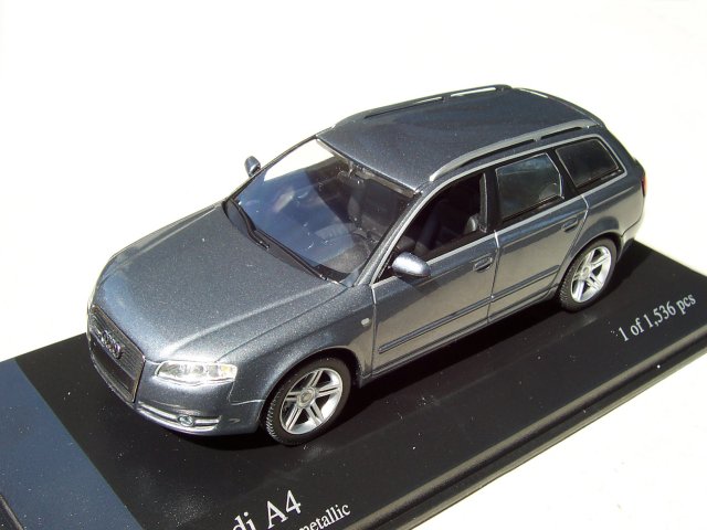 Audi A4 Avant (B5) silber-met. Minichamps in der 1zu87.com Modellauto -Galerie